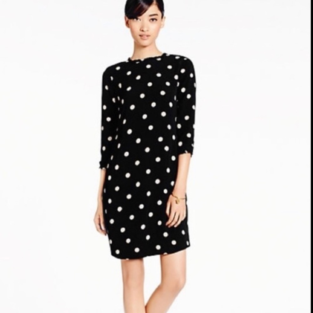 Kate Spade Dizzy polka dot shift dress
